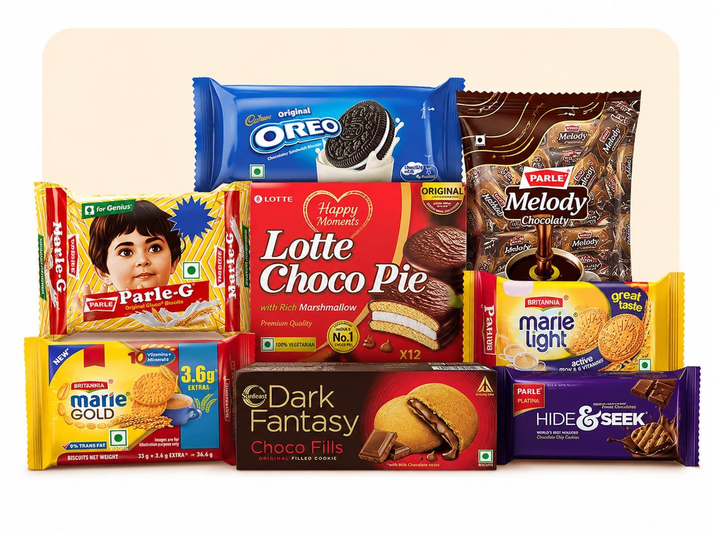 Biscuits & Snacks — FMCG category distributed by Ecoo Basket