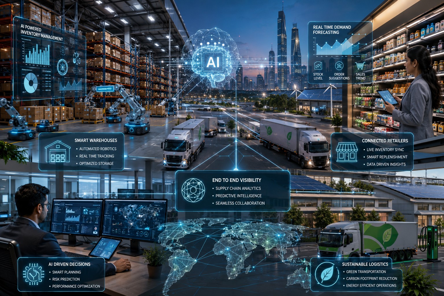 AI Technology Background