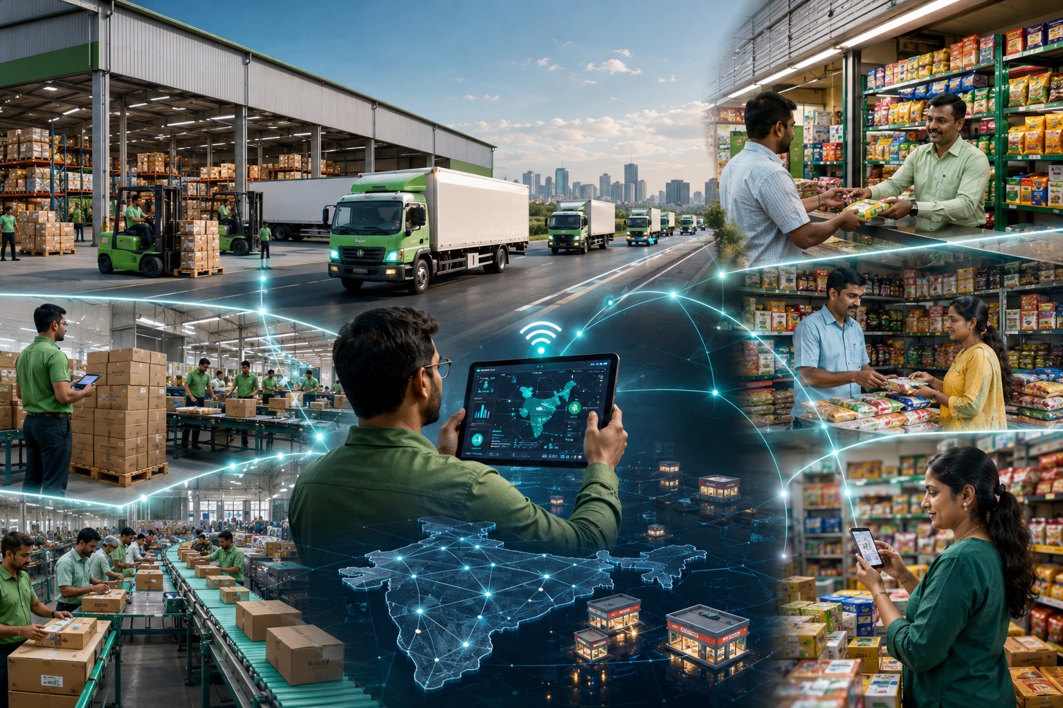 Ecoo Basket Supply Chain Network